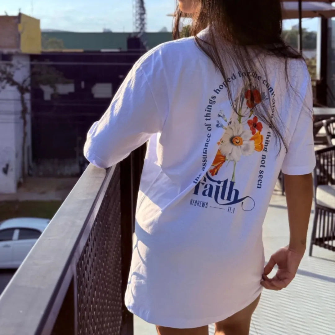 Camiseta Branca Faith