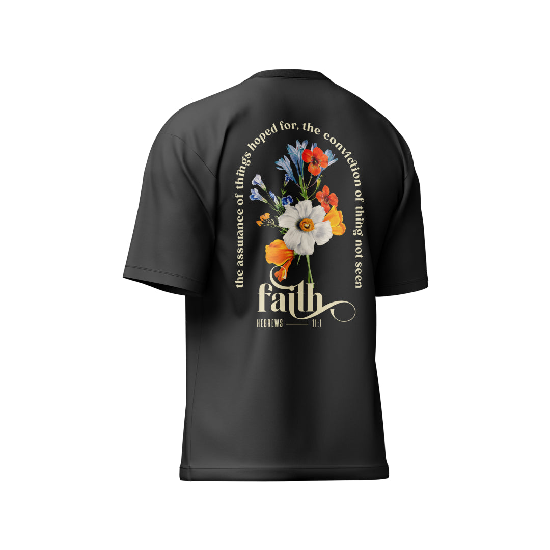Camiseta Preta Faith