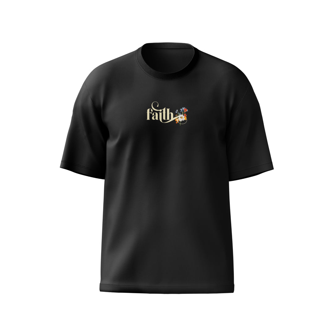 Camiseta Preta Faith